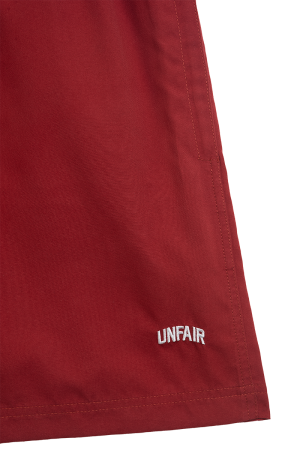 Water Effect Shorts Burgundy