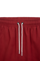 Water Effect Shorts Burgundy