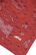 Water Effect Shorts Burgundy