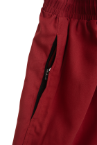 Water Effect Shorts Burgundy