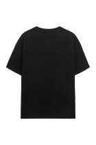 Curved Waffle T-Shirt Black