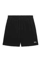 Curved Waffle Shorts Black