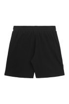 Curved Waffle Shorts Black