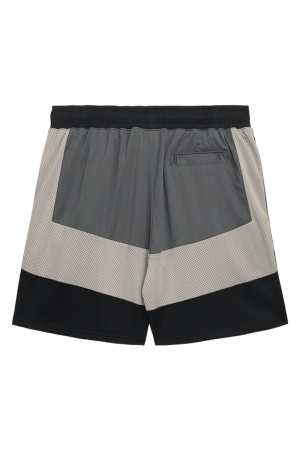Three Tone Mesh Shorts Grey/Black