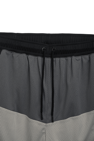 Three Tone Mesh Shorts Grey/Black