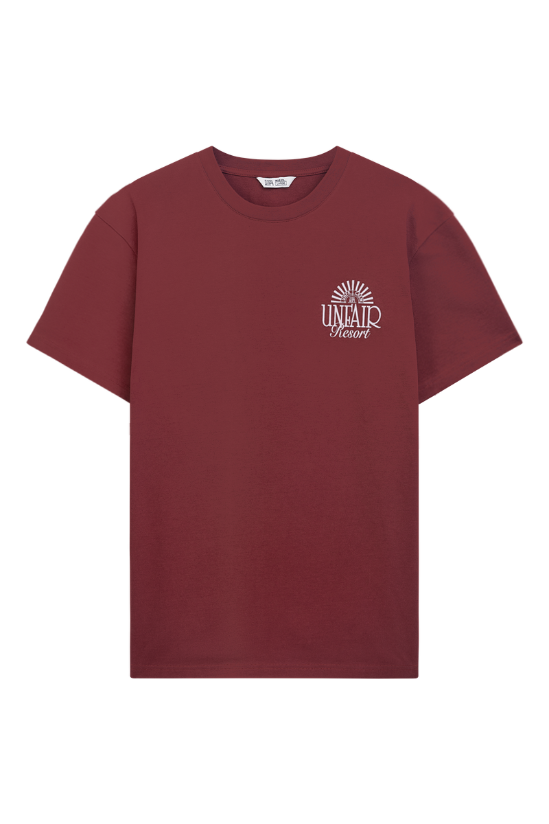 Resort T-Shirt Burgundy