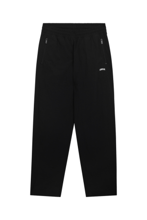 Curved Crushed Nylon Trackpants