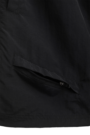 Curved Coin Pocket Shorts