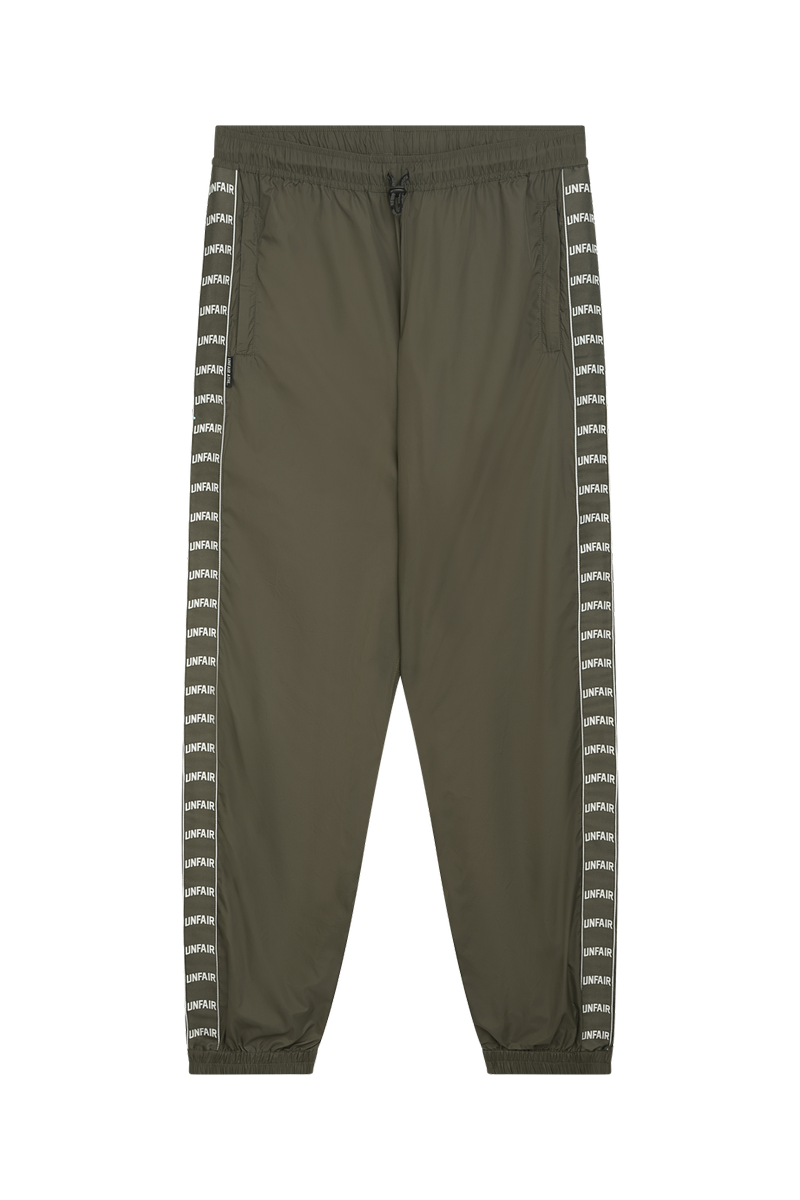 Curved Tape Trackpants Olive