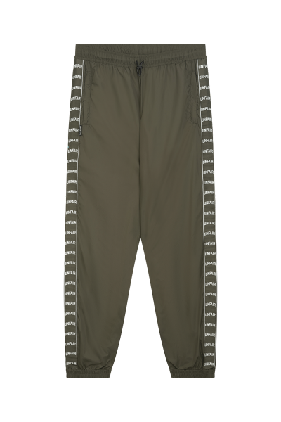 Curved Tape Trackpants Olive