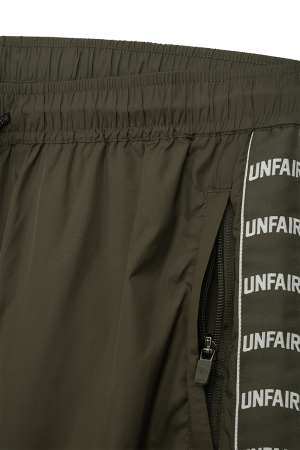 Curved Tape Trackpants Olive