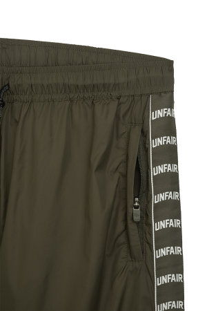 Curved Tape Trackpants Olive