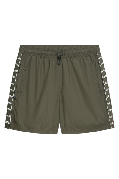 Curved Tape Trackshorts Olive