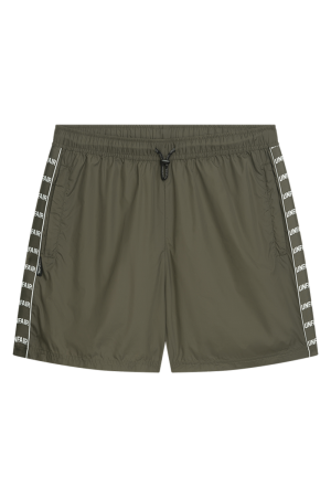 Curved Tape Trackshorts Olive