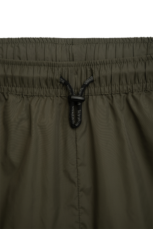 Curved Tape Trackshorts Olive