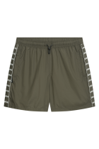 Curved Tape Trackshorts Olive