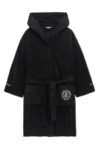 Anywhere Anytime Bathrobe Black