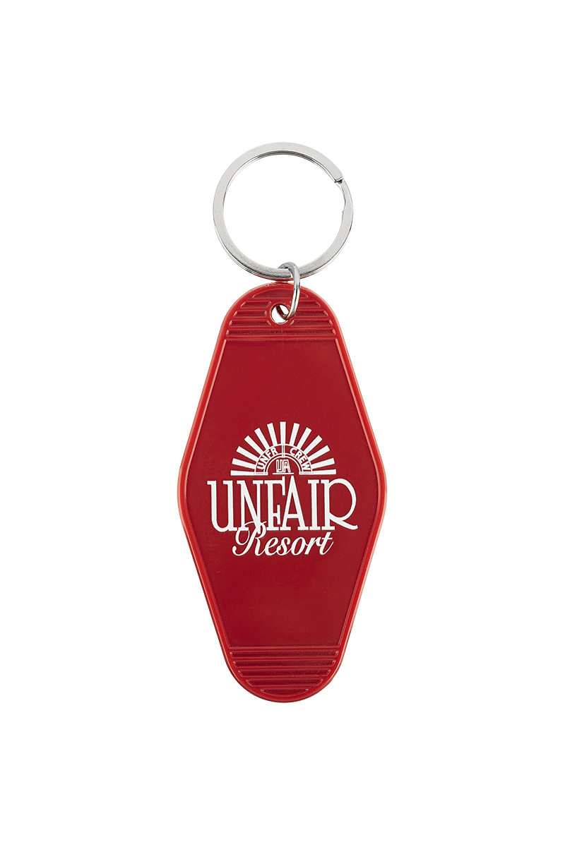 Resort Room Keychain Burgundy