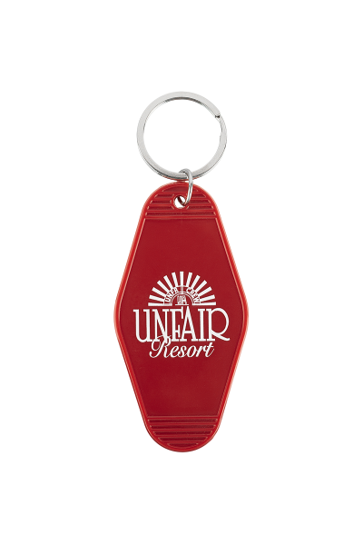 Resort Room Keychain Burgundy