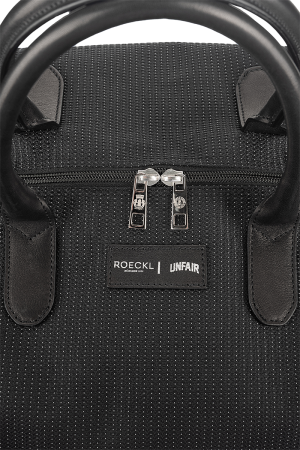 Unfair x Roeckl Canvas Weekender Bag Black/Reflective