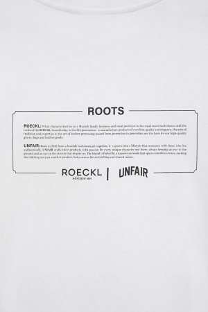 Unfair x Roeckl Roots T-Shirt White