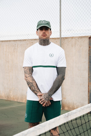 LOTC T-Shirt White/Evergreen