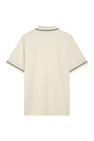 LOTC Poloshirt White/Evergreen