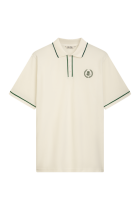 LOTC Poloshirt White/Evergreen