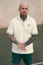 LOTC Poloshirt White/Evergreen