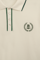 LOTC Poloshirt White/Evergreen