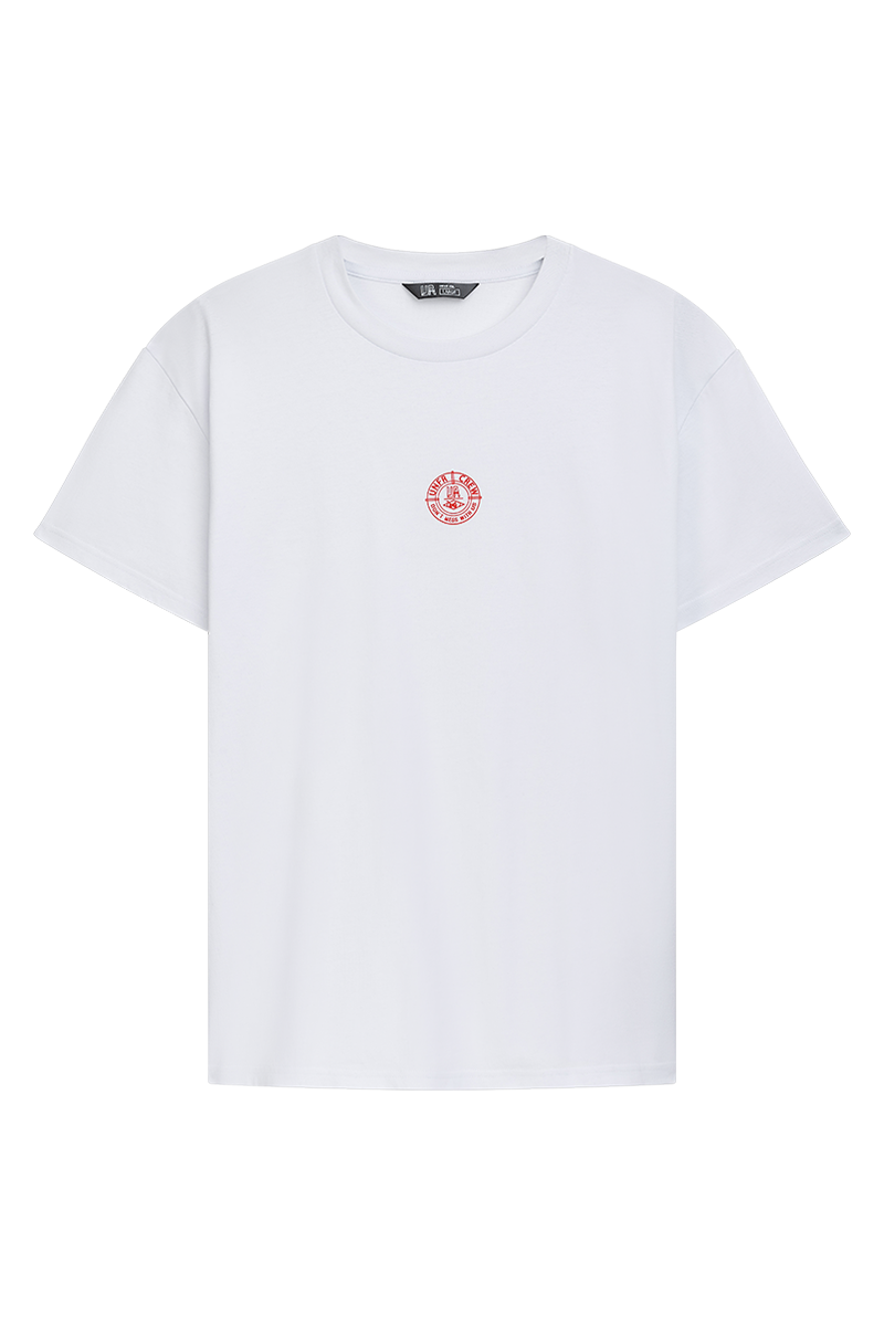 DMWU Pin T-Shirt White/Red