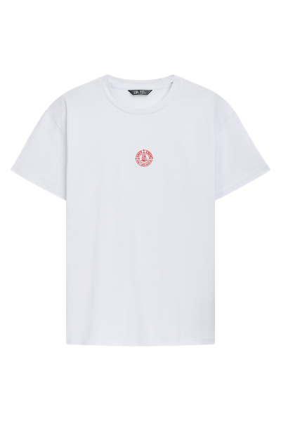 DMWU Pin T-Shirt White/Red