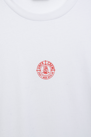 DMWU Pin T-Shirt White/Red