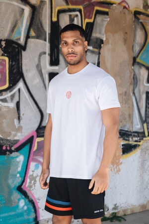 DMWU Pin T-Shirt White/Red