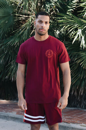 DMWU BP T-Shirt Burgundy/Red