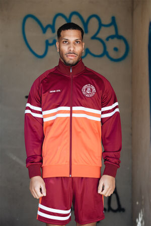DMWU Tracktop Burgundy/Red