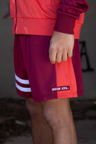 DMWU Athletic Shorts Burgundy/Red