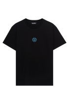 DMWU Pin T-Shirt Black/Skyblue