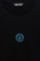 DMWU Pin T-Shirt Black/Skyblue