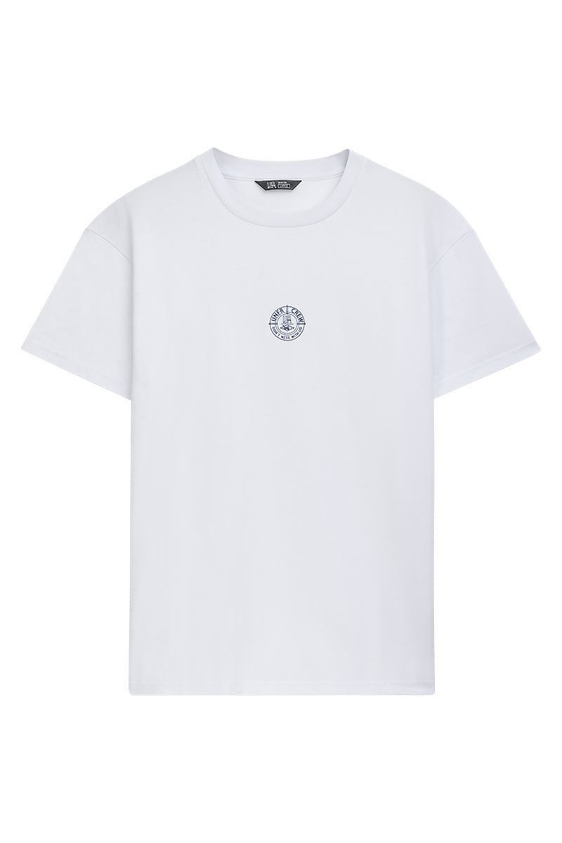 DMWU Pin T-Shirt White/Blue