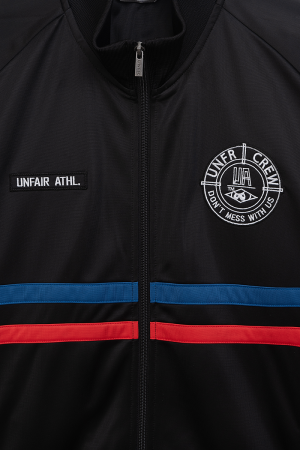 DMWU Tracktop Black Tricolore