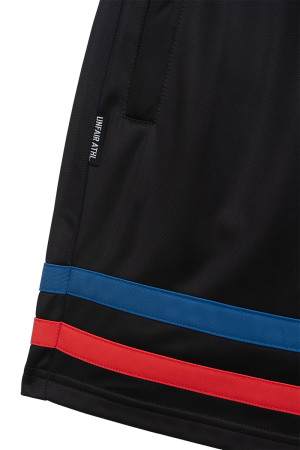 DMWU Athletic Shorts Black Tricolore