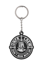 DMWU Rubber Keychain Black