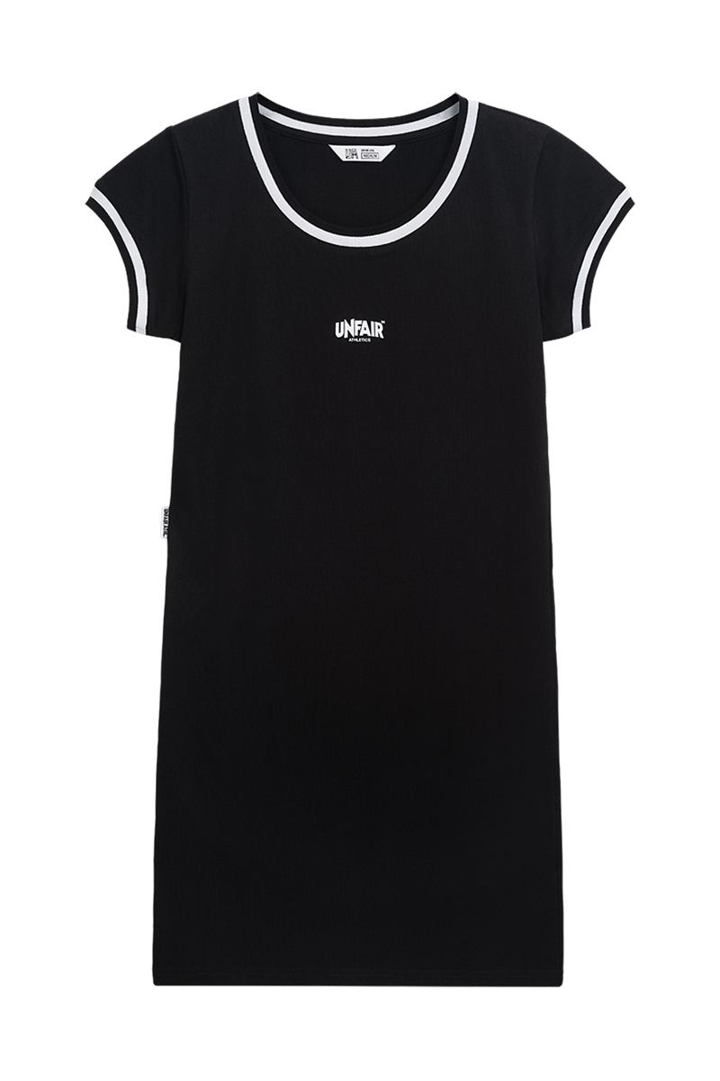 Classic Label Jersey Dress WMNS Black