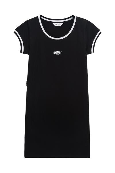 Classic Label Jersey Dress WMNS Black