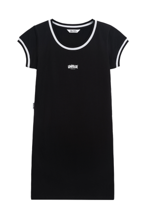 Classic Label Jersey Dress WMNS Black