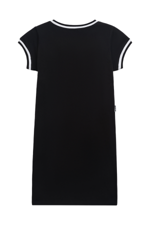 Classic Label Jersey Dress WMNS Black