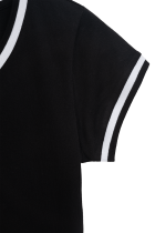 Classic Label Jersey Dress WMNS Black
