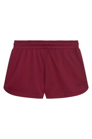 Unfair Curved Shorts WMNS Burgundy