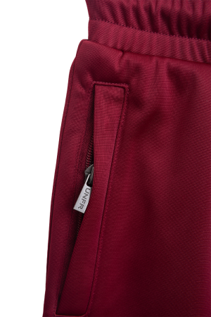 Unfair Curved Shorts WMNS Burgundy